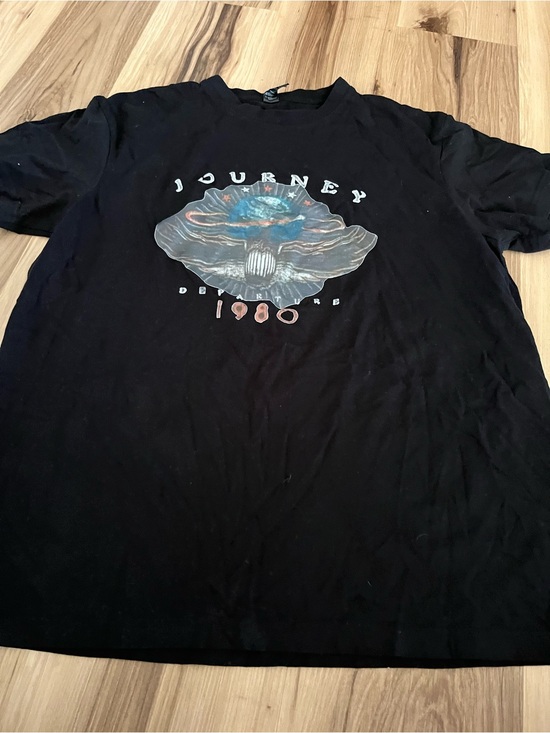 Pod usa Other - POD USA Journey Departure 1980 Black T Shirt L